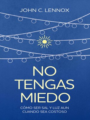 cover image of No tengas miedo